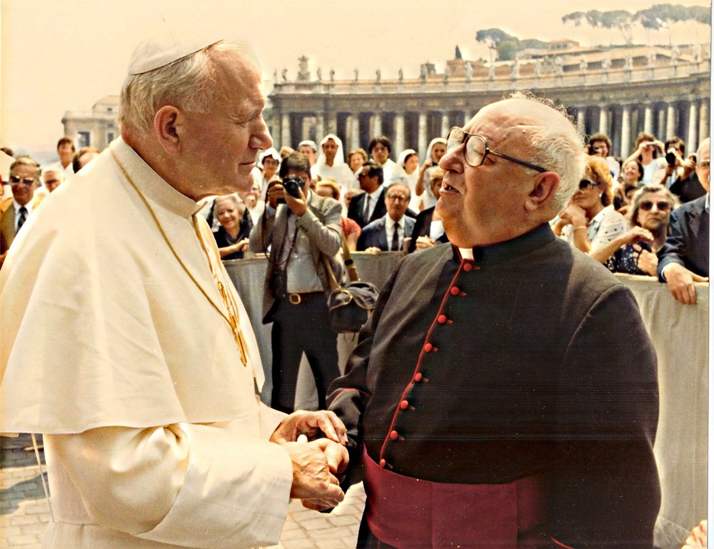 pope and Msgr delvecchio